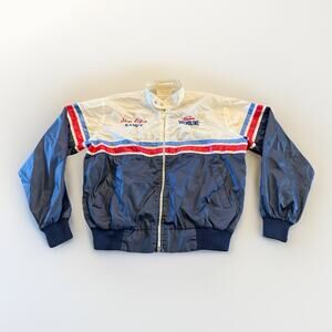 Vintage Team Valvoline Full Zip Windbreaker Jacket Size L Star Oilco Sandy